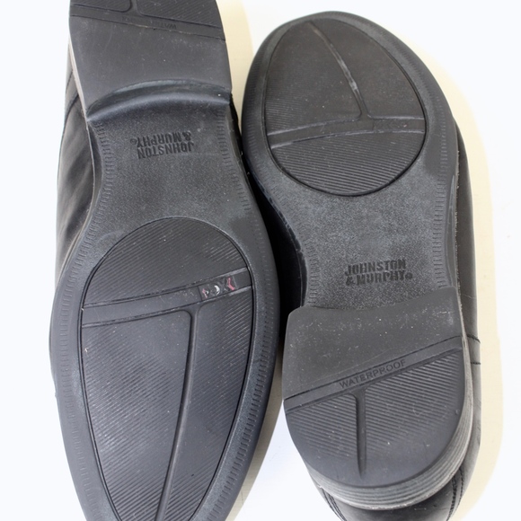 Johnson & Murphy 13M Black Leather Dress Shoes